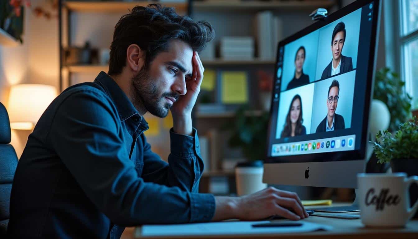 découvrez pourquoi les visioconférences multiples causent de la fatigue mentale et apprenez des astuces efficaces pour combattre la zoom fatigue et rester énergique après plusieurs réunions en ligne.