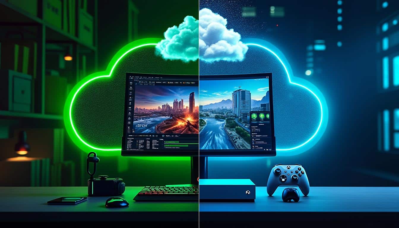 découvrez notre comparaison détaillée entre geforce now et xbox cloud pour savoir quel service de cloud gaming offre la meilleure expérience de jeu en streaming.